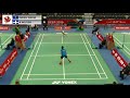 2019 CWG - Badminton - QF - Court 1
