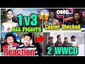 HYDRA SPARSH 1V3🔥CASTER SHOCKED BY HYDRA B2B WWCD🐉 DYNAMO HRISHAV REACTION😨HYDRA ESPORTS