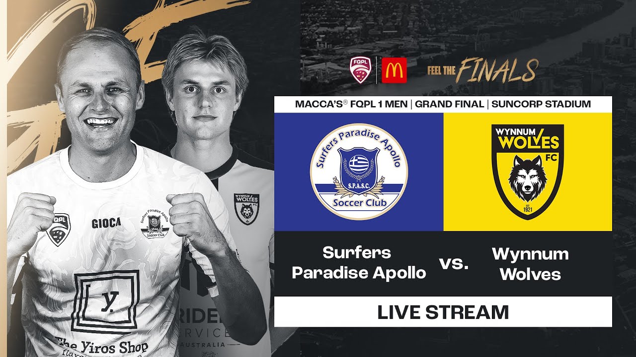 Taringa Rovers SFC on X: This Saturday our FQPL men travel down the coast  to face top of the ladder Surfers Paradise Apollo in what is sure to be a  good challenge