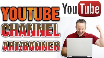 How To Make a Youtube Channel Art Banner Urdu/Hindi Tutorial