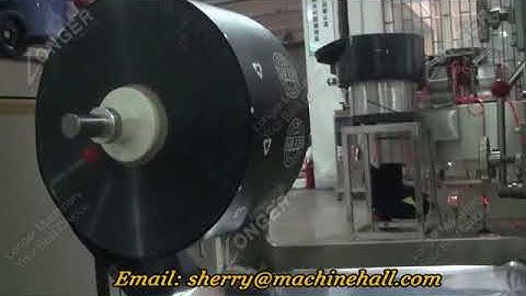 Automatic Inner and Outer Tea Bag Packing Machine Video