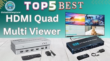 Top 5 Best HDMI Quad Multi Viewer 2025  4 Screen Split, 1080P Display & Buying Guide