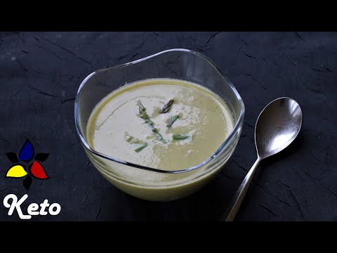 Cream of Asparagus Soup – Food Wishes Inspired | Keto Recipes | Easy Keto Soup