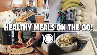 FULL DAY OF FOOD! | HEALTHY EATING ON THE GO AS A LARGE FAMILY MOM