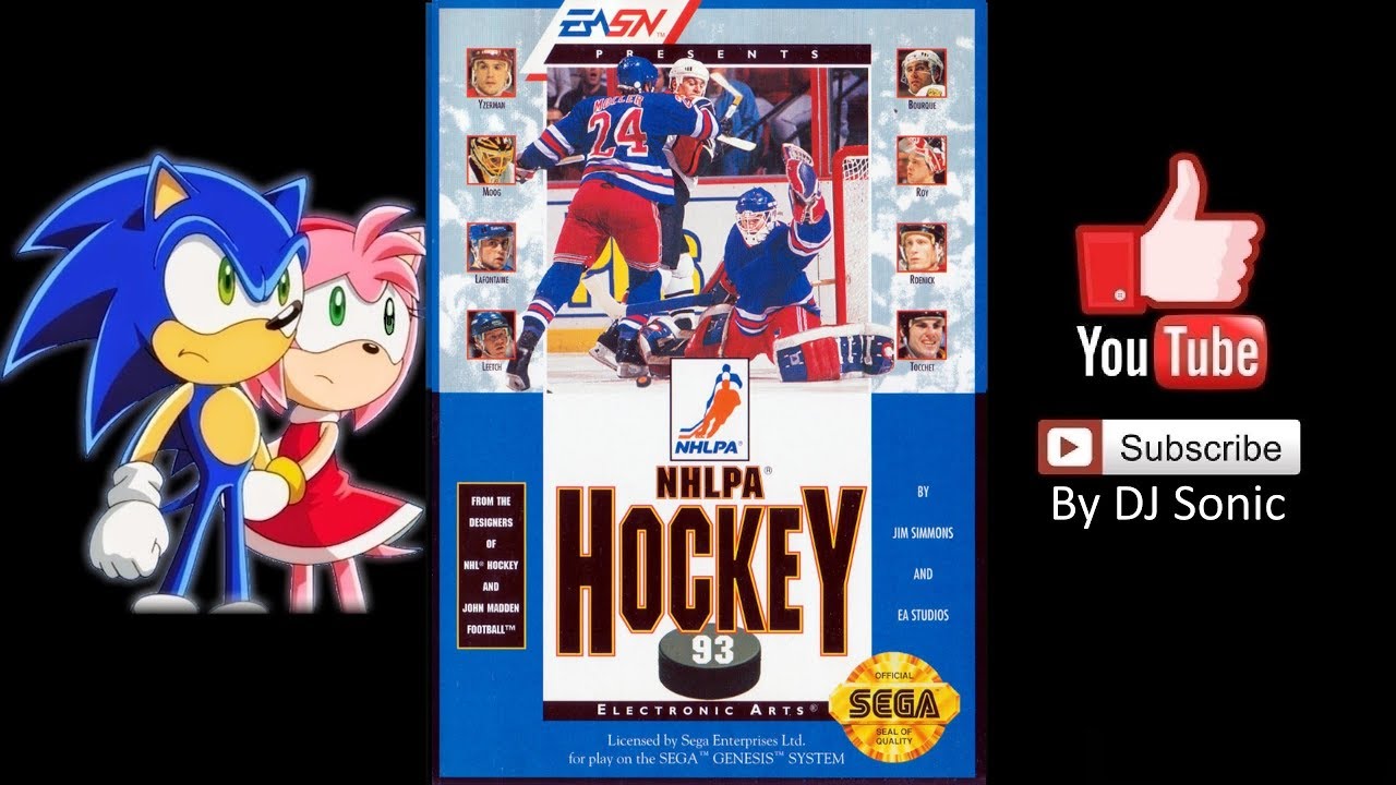 NHLPA Hockey 93 Sega Genesis | GalaxyGamingGallery