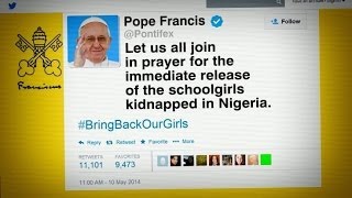 Information Pope Francis Tweets For Safety of Nigerian Schoolgirls Update