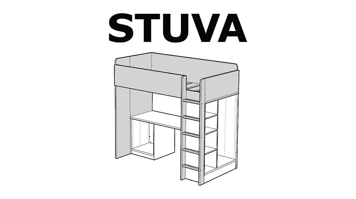 How to assemble the STUVA loft bed frame