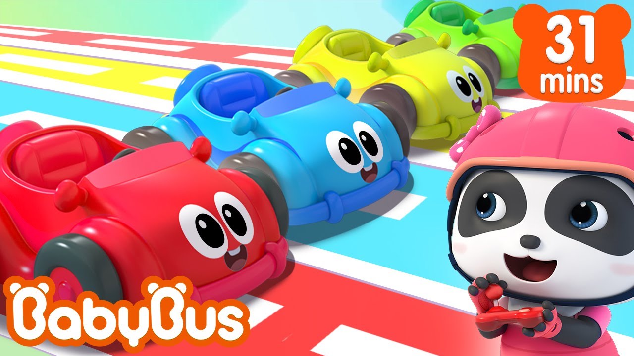 Kiki và cuộc thi đua xe sắc màu | Những chiếc xe sắc màu | Nhạc thiếu nhi vui nhộn | BabyBus