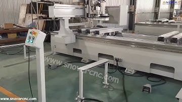 CNC MACHINE : SNOVAR CNC PTP Wood Working CNC Router Machinery