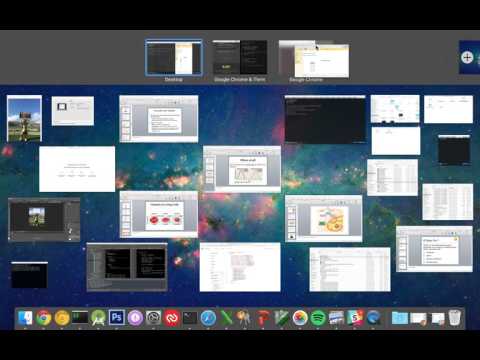 OSX 10.11 El Capitan에서 창을 나란히 맞추는 방법