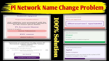 Pi Network Different Account Name problem Solved|Name Appeal Accepted
