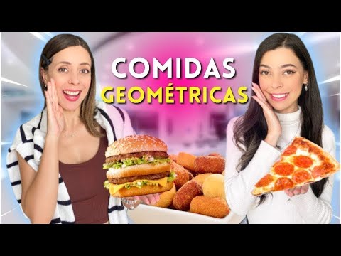 A WHOLE DAY EATING GEOMETRIC FOODS 🔥
