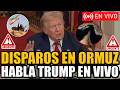 🔴URGENTE TRUMP EN VIVO TRAS EL ATAQUE DE IRÁN CONTRA BARCOS DE EEUU EN EL ESTRECHO DE ORMUZ.