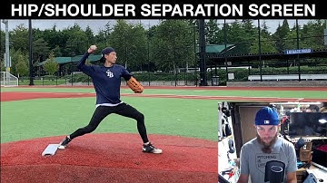 Limited Hip/Shoulder Separation Screening w/ Aroldis Chapman | ROBBY ROWLAND