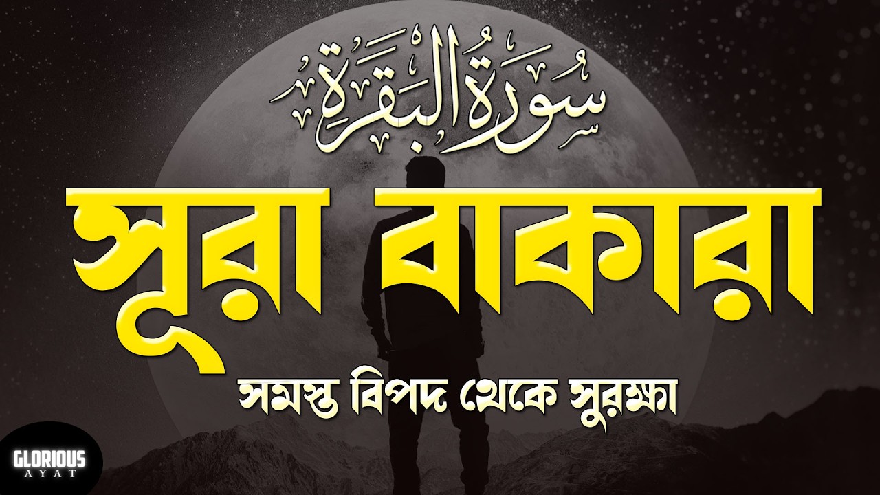 ঘরের উন্নতির জন্য সূরা আল বাকারা প্রতিদিন শুনুন । Surah Baqarah Full Quran Recitation by Alaa Aqel