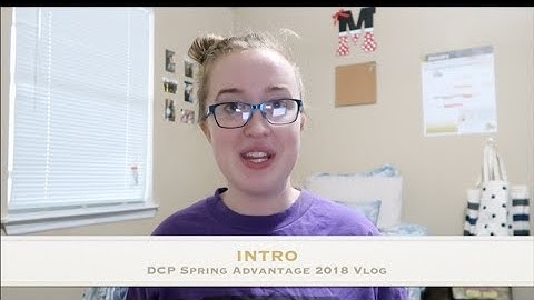 Intro || DCP SA 2018 Vlog