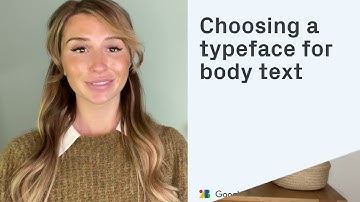 Choosing a typeface for body text