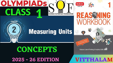 | Class 1 | Reasoning | Workbook | Chapter 2 | Measuring | Unis | Concepts | MTG | 2025 - 26 |