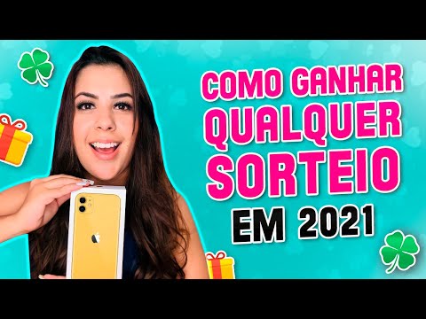 Vídeo: Como Ganhar Um Sorteio