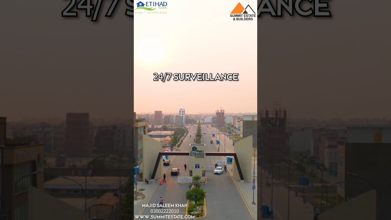 Etihad Town Lahore, фаза 1 | Подробно об удобствах и преимуществах 03002222010