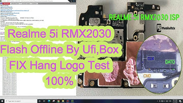 Realme 5i RMX2030 Hang On Logo Flash Offline Fix Via UFI,BOX