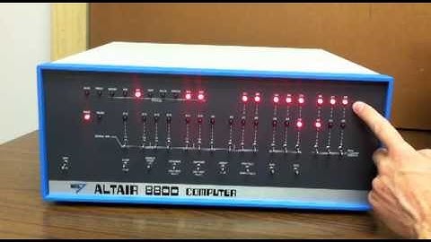 Altair 8800  - Video #5 - Interrupt Acknowledge Cycle