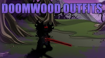 AQW - ALL DARK DOOMWOOD STORYLINE OUTFITS AQW - NOVEMBER 2022 - AC TAGGED  - 2022