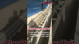 Aging Room, Clay Processing Room For Clay Brick Manufacturing Plant