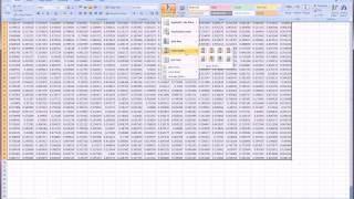 Excel rand() function