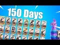 150 Days On Fortnite! Opening 2 Super Hero Llamas!