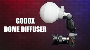 Best Speedlight Flash Modifier? [ Godox ML-CD15 Dome Diffuser ] Review