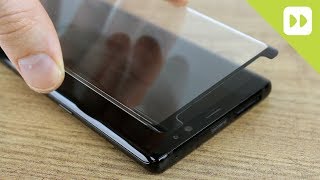 Olixar Samsung Galaxy Note 8 Glass Screen Protector (Case Compatible) - Installation Guide & Review