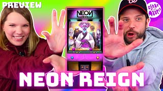 Neon Reign Preview | Pumped Up Kickstarter