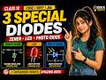 Zener Diode LED & Photo Diode | Class 12 Hindi
