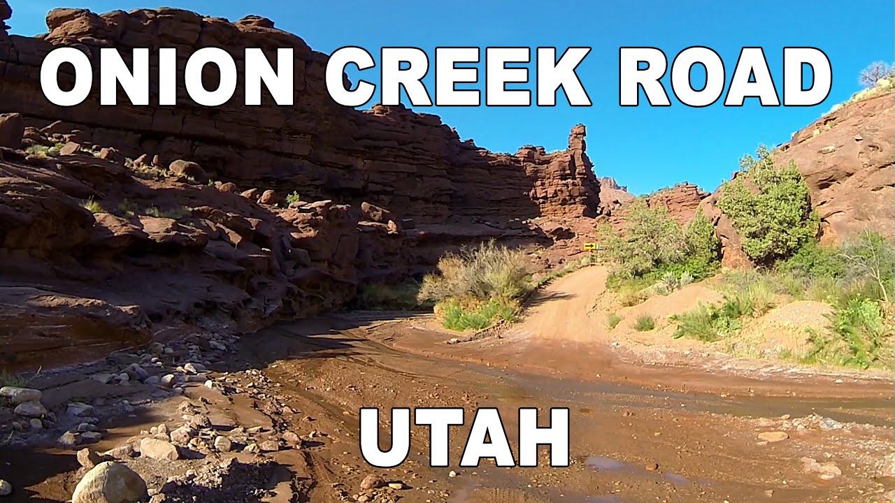 Onion Creek Road Moab Utah Youtube