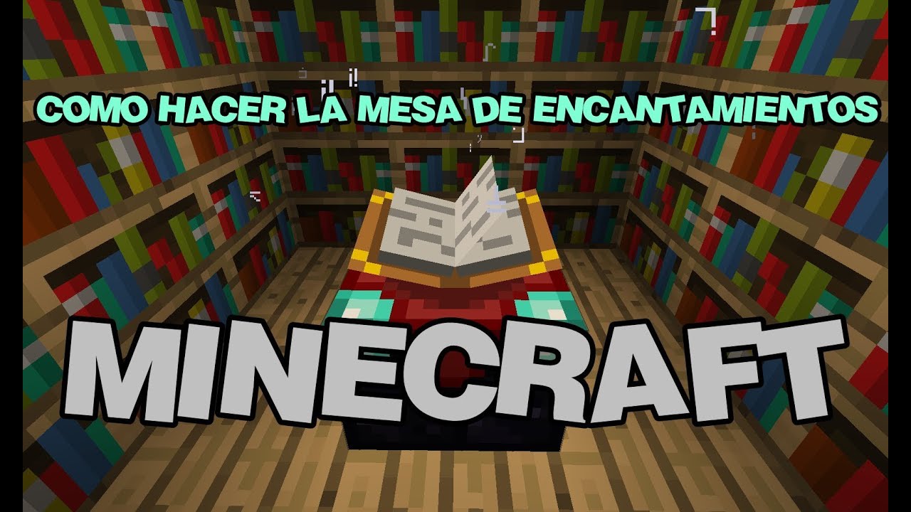 Como hacer mesa de encantamiento en minecraft