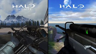 Halo Infinite vs. Halo: CE | Idle Animations Comparison