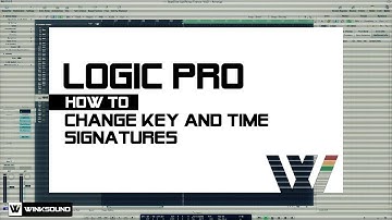 Logic Pro: How To Change Key And Time Signatures | WinkSound
