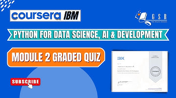 Coursera: IBM | Python for Data Science, AI & Development | Module 2 Graded Quiz