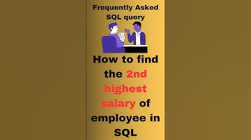 How to find 2nd highest salary in SQL | Most Asked SQL query in SQL Interview