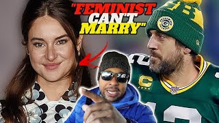 NFL Player Aaron Rodgers DROPS Girlfriend - and Women are Furious | anthony spade reactions