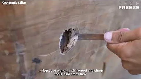 One Man Transforms a Giant Tree into Massive Boat | Start to Finish Build by @vignankumar5534 