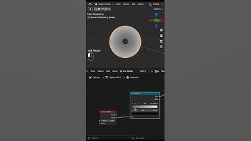 Blender Tips - Circular Gradient Material