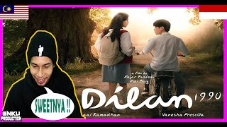 MALAYSIA REACTION | Dilan 1990  Trailer  | SWEET GAIS !!