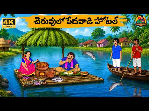 చెరువులో పేదవాడి హోటల్ - Telugu stories - Golden Stories EP09 - Neethi Kathalu -Telugu Moral Stories