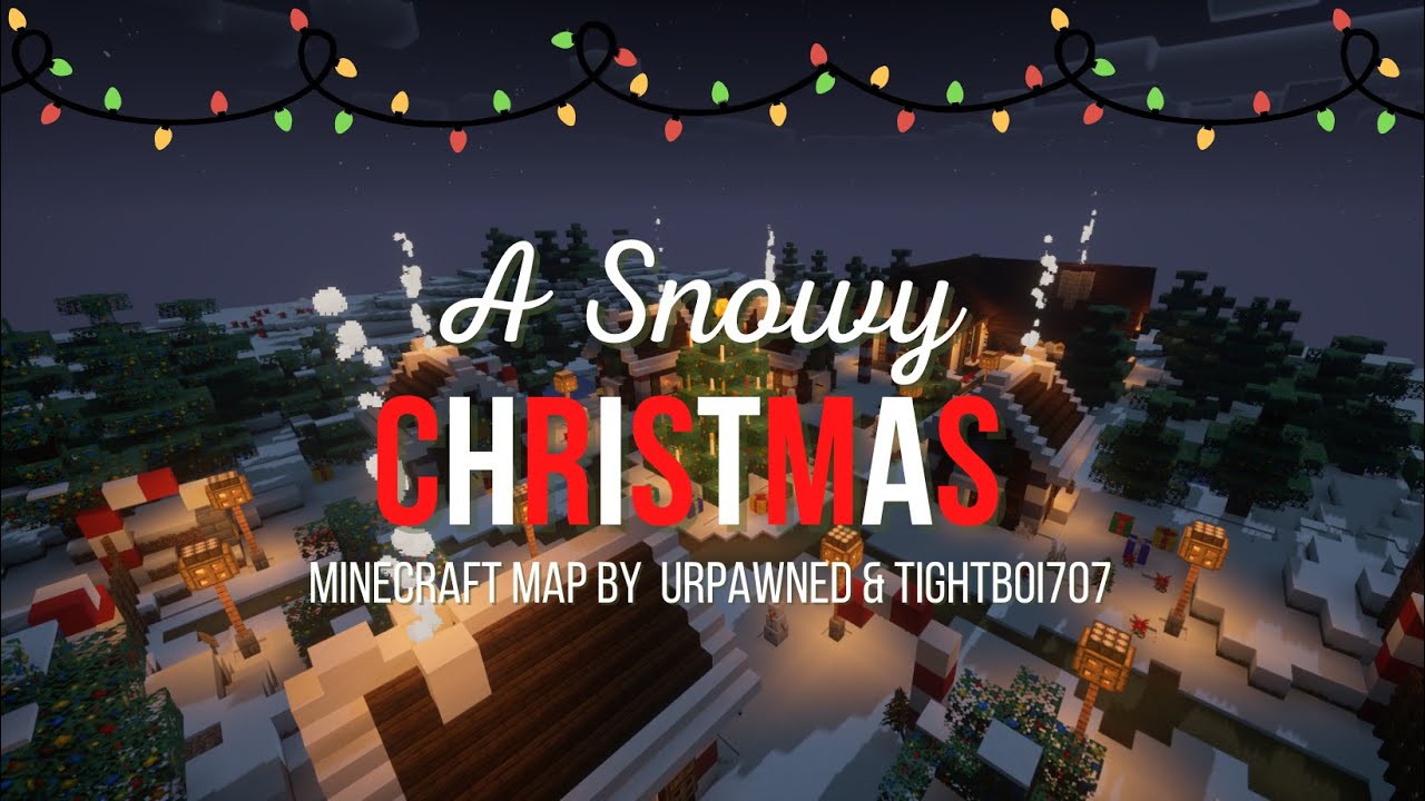 A Snowy Christmas | Speedrun | Walkthrough in 4:23 | Adventure Map ...