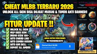 Cheat Ml Terbaru 2026 Anti Banned - Mod Menu Map Hack Mobile Legends Unlock All Skin Gratis