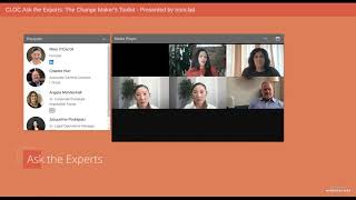 CLOC Ask the Expert: Meet the Changemaker's presented by Ironclad