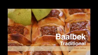 Baalbek food, Lebanon, traditional SFIHA (meat pie) Quick steps