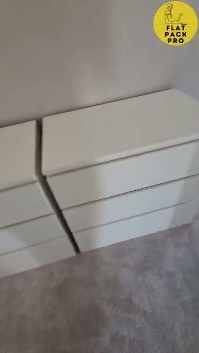 5 x IKEA 3 Drawer Malm Chest of Drawers built in Bunny, Nottingham.